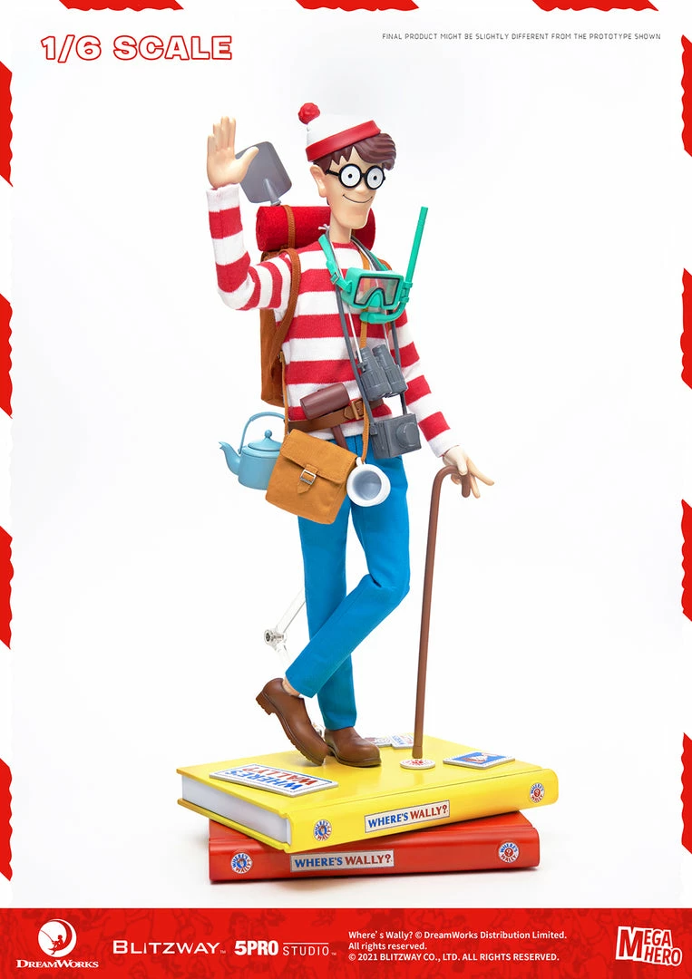 Maybang's Collectibles Blitzway Where's Waldo MEGAHERO Waldo 1/6 Scale Collectible Figure Others 12 Maybang's Collectibles Blitzway Where's Waldo MEGAHERO Waldo 1/6 Scale Collectible Figure Others