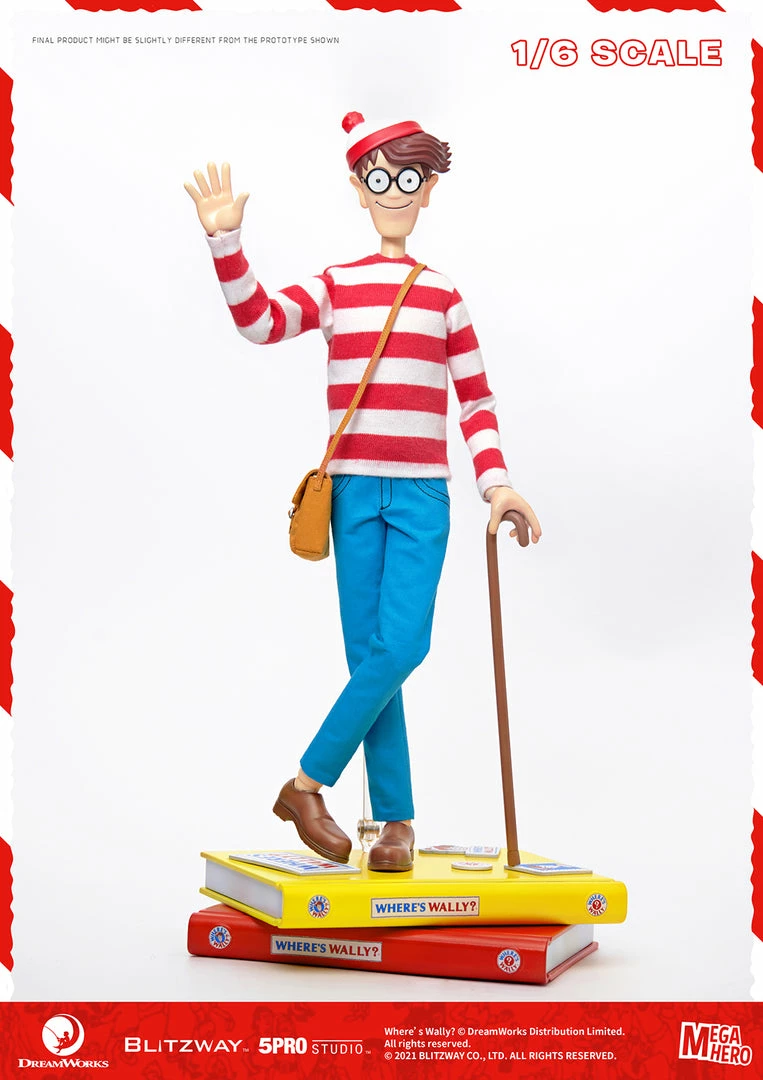 Maybang's Collectibles Blitzway Where's Waldo MEGAHERO Waldo 1/6 Scale Collectible Figure Others 14 Maybang's Collectibles Blitzway Where's Waldo MEGAHERO Waldo 1/6 Scale Collectible Figure Others