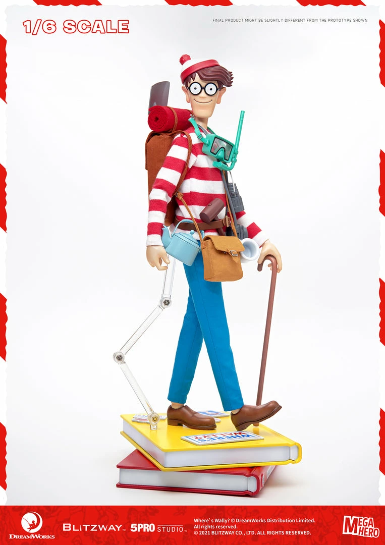 Maybang's Collectibles Blitzway Where's Waldo MEGAHERO Waldo 1/6 Scale Collectible Figure Others 18 Maybang's Collectibles Blitzway Where's Waldo MEGAHERO Waldo 1/6 Scale Collectible Figure Others