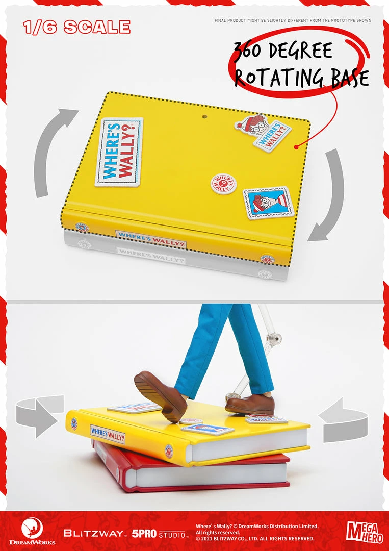 Maybang's Collectibles Blitzway Where's Waldo MEGAHERO Waldo 1/6 Scale Collectible Figure Others 6 Maybang's Collectibles Blitzway Where's Waldo MEGAHERO Waldo 1/6 Scale Collectible Figure Others