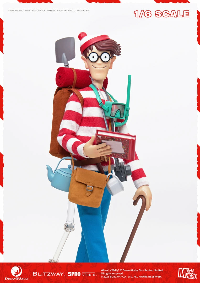 Maybang's Collectibles Blitzway Where's Waldo MEGAHERO Waldo 1/6 Scale Collectible Figure Others 8 Maybang's Collectibles Blitzway Where's Waldo MEGAHERO Waldo 1/6 Scale Collectible Figure Others