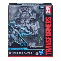 Maybang's Collectibles Hasbro Transformers Studio Series 73 Leader Class Grindor With Ravage Action Figure