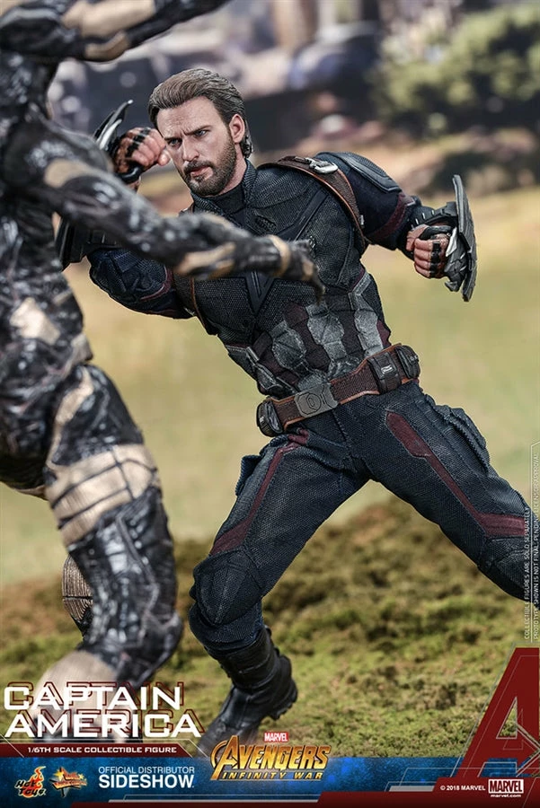 Vendor-unknown Hot Toys Marvel Avengers Infinity War Captain America 1/6 Scale Figure 4 Vendor-unknown Hot Toys Marvel Avengers Infinity War Captain America 1/6 Scale Figure