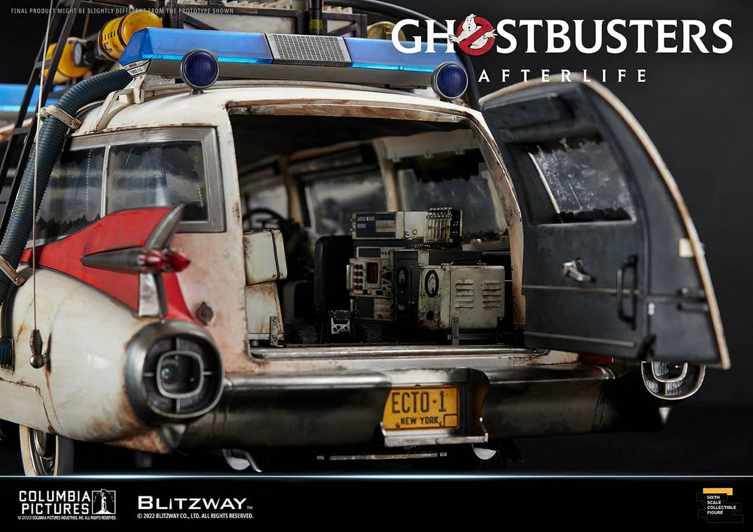 Maybang's Collectibles Blitzway Ghostbusters Afterlife Ecto-1 1/6 Scale Collectible Vehicle 13 Maybang's Collectibles Blitzway Ghostbusters Afterlife Ecto-1 1/6 Scale Collectible Vehicle