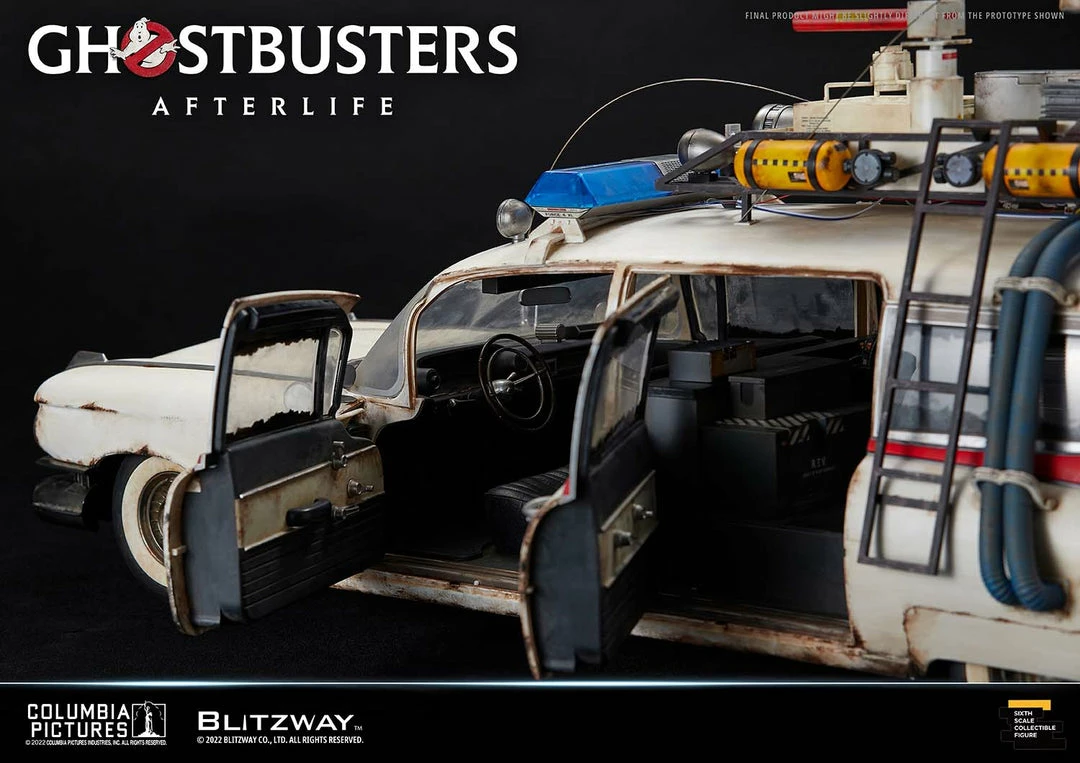Maybang's Collectibles Blitzway Ghostbusters Afterlife Ecto-1 1/6 Scale Collectible Vehicle 14 Maybang's Collectibles Blitzway Ghostbusters Afterlife Ecto-1 1/6 Scale Collectible Vehicle