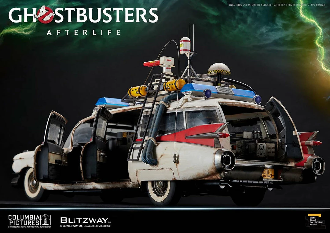 Maybang's Collectibles Blitzway Ghostbusters Afterlife Ecto-1 1/6 Scale Collectible Vehicle 16 Maybang's Collectibles Blitzway Ghostbusters Afterlife Ecto-1 1/6 Scale Collectible Vehicle