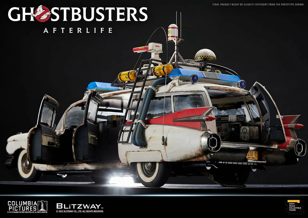 Maybang's Collectibles Blitzway Ghostbusters Afterlife Ecto-1 1/6 Scale Collectible Vehicle 18 Maybang's Collectibles Blitzway Ghostbusters Afterlife Ecto-1 1/6 Scale Collectible Vehicle