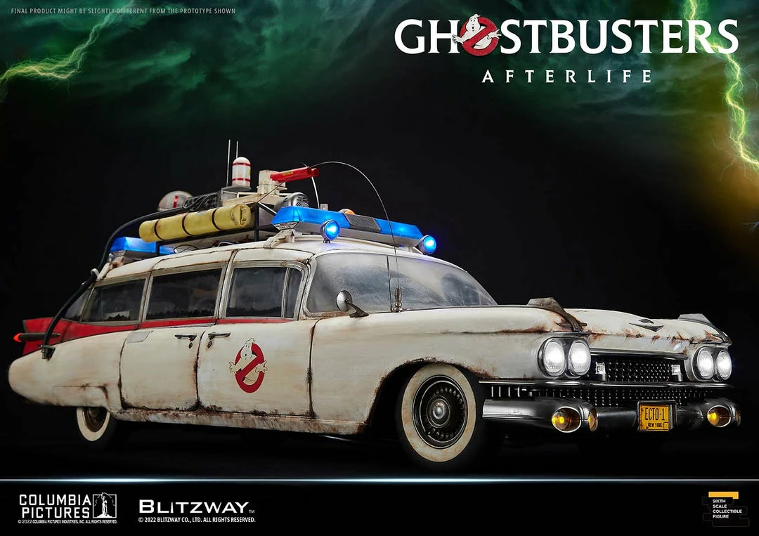 Maybang's Collectibles Blitzway Ghostbusters Afterlife Ecto-1 1/6 Scale Collectible Vehicle 26 Maybang's Collectibles Blitzway Ghostbusters Afterlife Ecto-1 1/6 Scale Collectible Vehicle