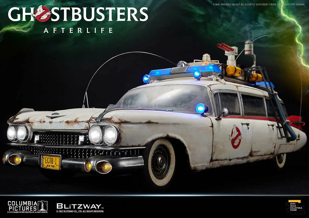 Maybang's Collectibles Blitzway Ghostbusters Afterlife Ecto-1 1/6 Scale Collectible Vehicle 29 Maybang's Collectibles Blitzway Ghostbusters Afterlife Ecto-1 1/6 Scale Collectible Vehicle