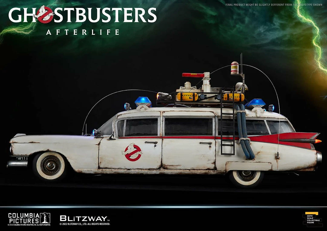 Maybang's Collectibles Blitzway Ghostbusters Afterlife Ecto-1 1/6 Scale Collectible Vehicle 30 Maybang's Collectibles Blitzway Ghostbusters Afterlife Ecto-1 1/6 Scale Collectible Vehicle