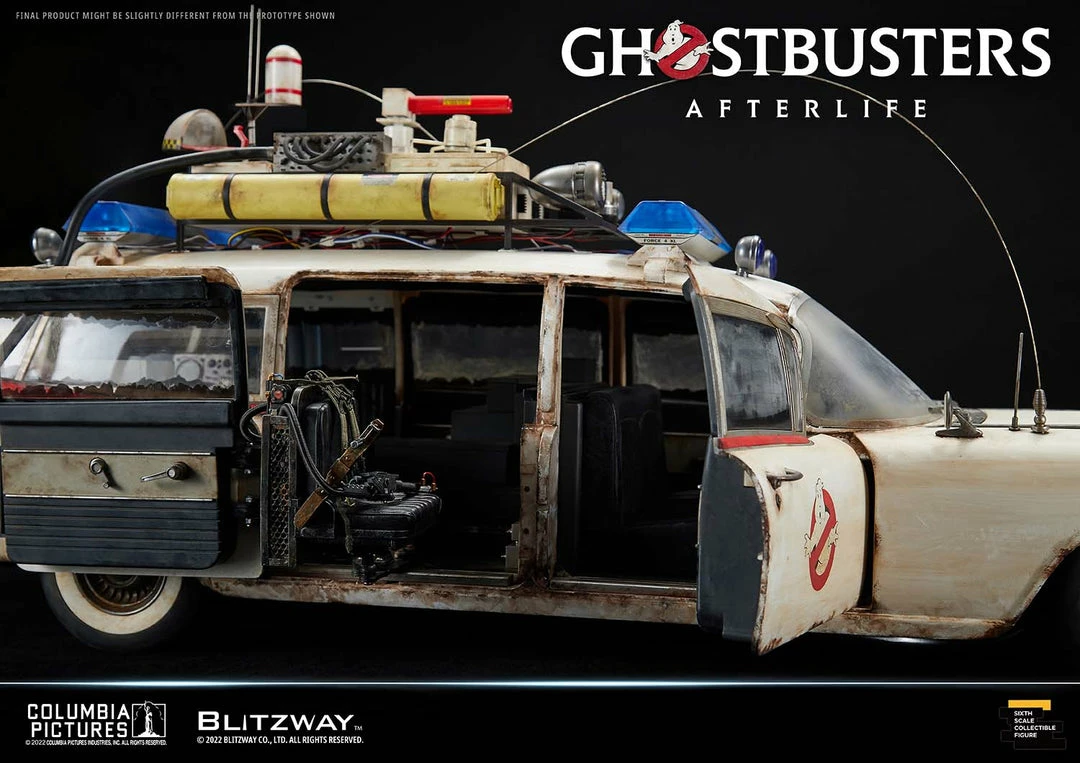 Maybang's Collectibles Blitzway Ghostbusters Afterlife Ecto-1 1/6 Scale Collectible Vehicle 32 Maybang's Collectibles Blitzway Ghostbusters Afterlife Ecto-1 1/6 Scale Collectible Vehicle