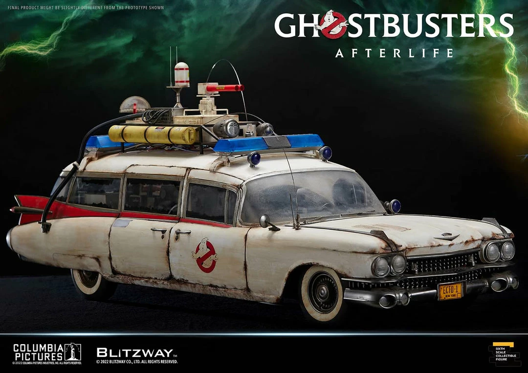 Maybang's Collectibles Blitzway Ghostbusters Afterlife Ecto-1 1/6 Scale Collectible Vehicle 37 Maybang's Collectibles Blitzway Ghostbusters Afterlife Ecto-1 1/6 Scale Collectible Vehicle