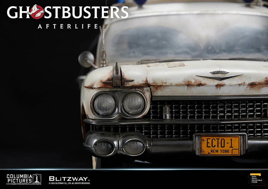 Maybang's Collectibles Blitzway Ghostbusters Afterlife Ecto-1 1/6 Scale Collectible Vehicle 40 Maybang's Collectibles Blitzway Ghostbusters Afterlife Ecto-1 1/6 Scale Collectible Vehicle