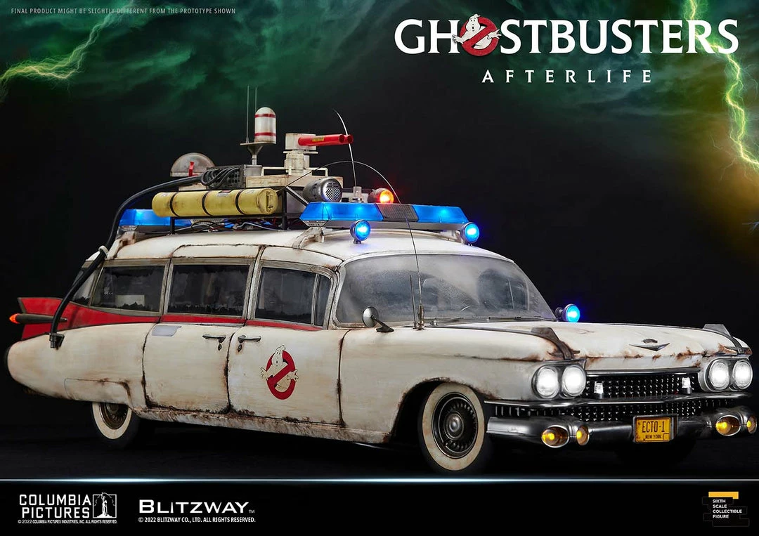 Maybang's Collectibles Blitzway Ghostbusters Afterlife Ecto-1 1/6 Scale Collectible Vehicle 42 Maybang's Collectibles Blitzway Ghostbusters Afterlife Ecto-1 1/6 Scale Collectible Vehicle