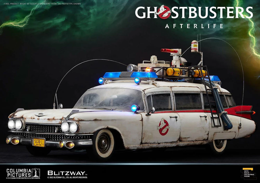 Maybang's Collectibles Blitzway Ghostbusters Afterlife Ecto-1 1/6 Scale Collectible Vehicle 43 Maybang's Collectibles Blitzway Ghostbusters Afterlife Ecto-1 1/6 Scale Collectible Vehicle