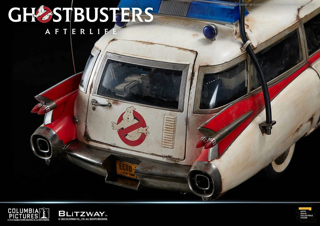 Maybang's Collectibles Blitzway Ghostbusters Afterlife Ecto-1 1/6 Scale Collectible Vehicle 46 Maybang's Collectibles Blitzway Ghostbusters Afterlife Ecto-1 1/6 Scale Collectible Vehicle