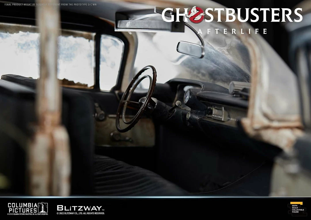 Maybang's Collectibles Blitzway Ghostbusters Afterlife Ecto-1 1/6 Scale Collectible Vehicle 50 Maybang's Collectibles Blitzway Ghostbusters Afterlife Ecto-1 1/6 Scale Collectible Vehicle