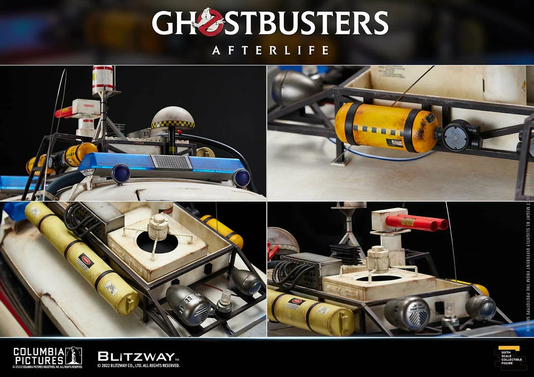 Maybang's Collectibles Blitzway Ghostbusters Afterlife Ecto-1 1/6 Scale Collectible Vehicle 56 Maybang's Collectibles Blitzway Ghostbusters Afterlife Ecto-1 1/6 Scale Collectible Vehicle