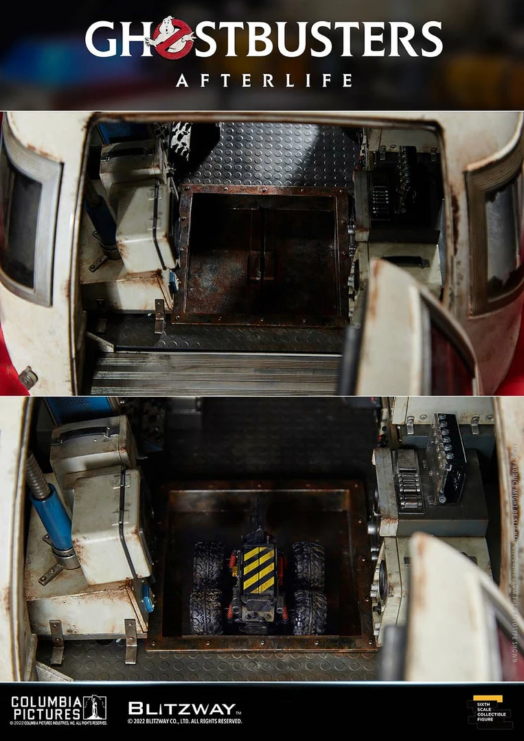 Maybang's Collectibles Blitzway Ghostbusters Afterlife Ecto-1 1/6 Scale Collectible Vehicle 57 Maybang's Collectibles Blitzway Ghostbusters Afterlife Ecto-1 1/6 Scale Collectible Vehicle