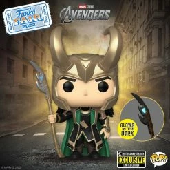 Maybang's Collectibles Funko Pop! Marvel Avengers Loki With Scepter Pop! Vinyl Figure - Entertainment Earth Exclusive