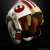 Maybang's Collectibles Hasbro Star Wars The Black Series Luke Skywalker Battle Simulation Helmet Premium Electronic Roleplay Collectible Full Scale Lights & Sounds