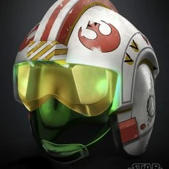 Maybang's Collectibles Hasbro Star Wars The Black Series Luke Skywalker Battle Simulation Helmet Premium Electronic Roleplay Collectible Full Scale Lights & Sounds