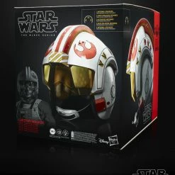 Maybang's Collectibles Hasbro Star Wars The Black Series Luke Skywalker Battle Simulation Helmet Premium Electronic Roleplay Collectible Full Scale Lights & Sounds