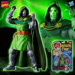 Maybang's Collectibles Hasbro Fantastic Four Marvel Legends Series 6-Inch Doctor Doom Action Figure - Exclusive