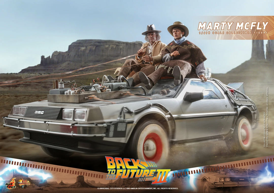 Maybang's Collectibles Hot Toys Back To The Future Part III Marty McFly 1/6 Scale 12" Collectible Figure 14 Maybang's Collectibles Hot Toys Back To The Future Part III Marty McFly 1/6 Scale 12" Collectible Figure