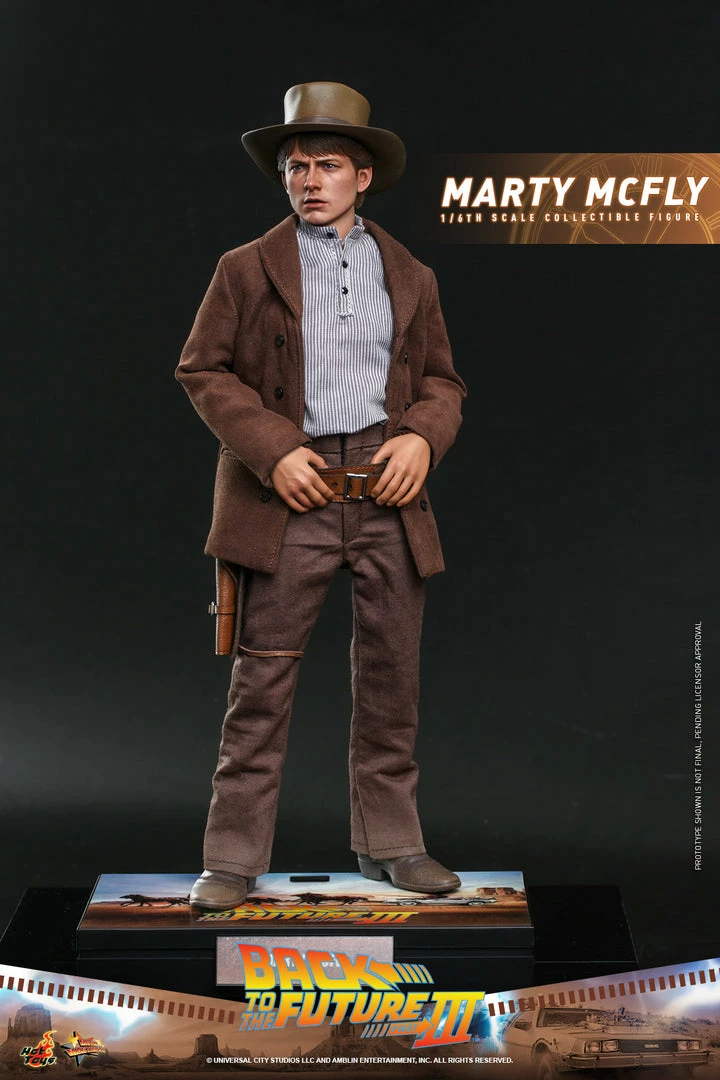 Maybang's Collectibles Hot Toys Back To The Future Part III Marty McFly 1/6 Scale 12" Collectible Figure 5 Maybang's Collectibles Hot Toys Back To The Future Part III Marty McFly 1/6 Scale 12" Collectible Figure