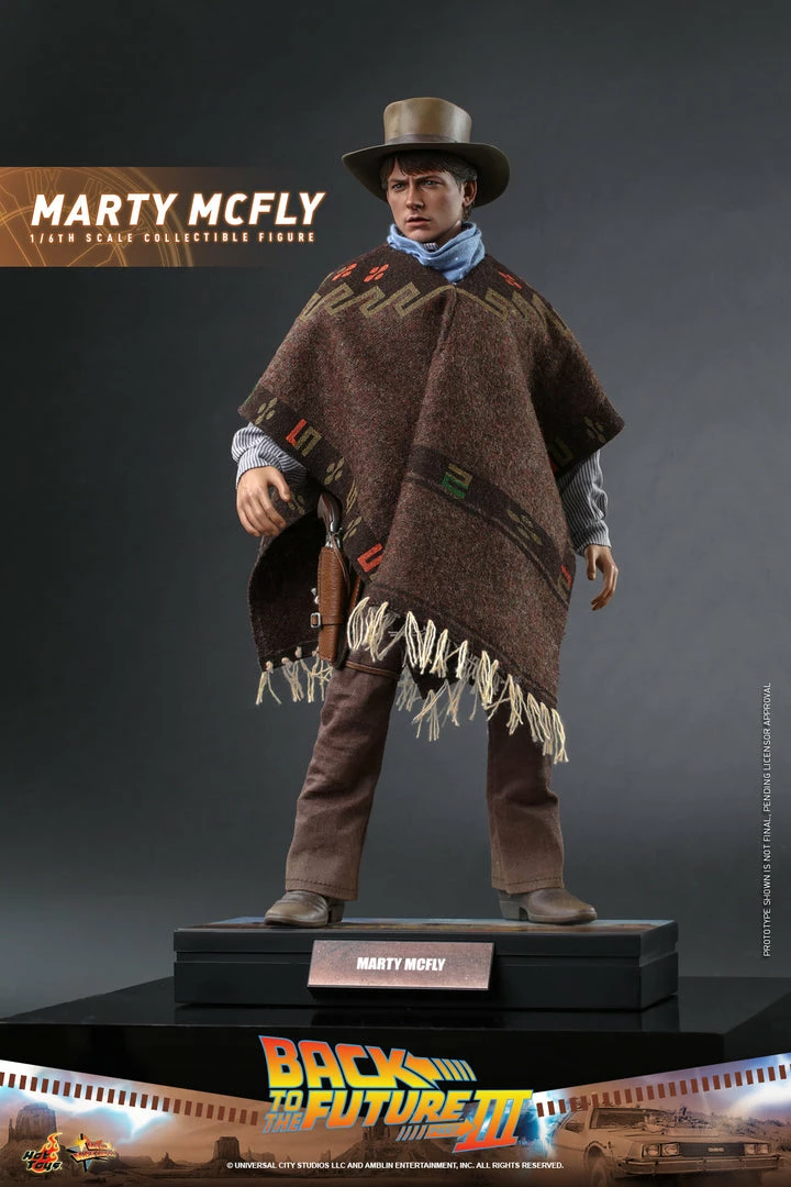 Maybang's Collectibles Hot Toys Back To The Future Part III Marty McFly 1/6 Scale 12" Collectible Figure 2 Maybang's Collectibles Hot Toys Back To The Future Part III Marty McFly 1/6 Scale 12" Collectible Figure