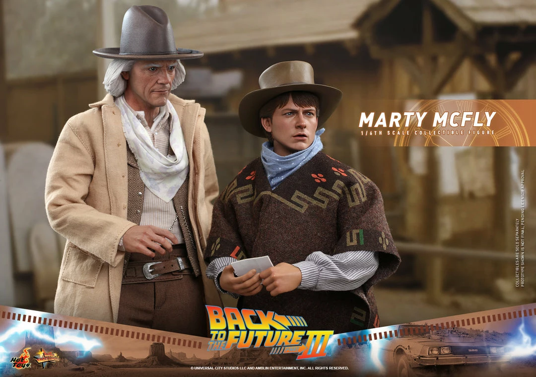Maybang's Collectibles Hot Toys Back To The Future Part III Marty McFly 1/6 Scale 12" Collectible Figure 20 Maybang's Collectibles Hot Toys Back To The Future Part III Marty McFly 1/6 Scale 12" Collectible Figure