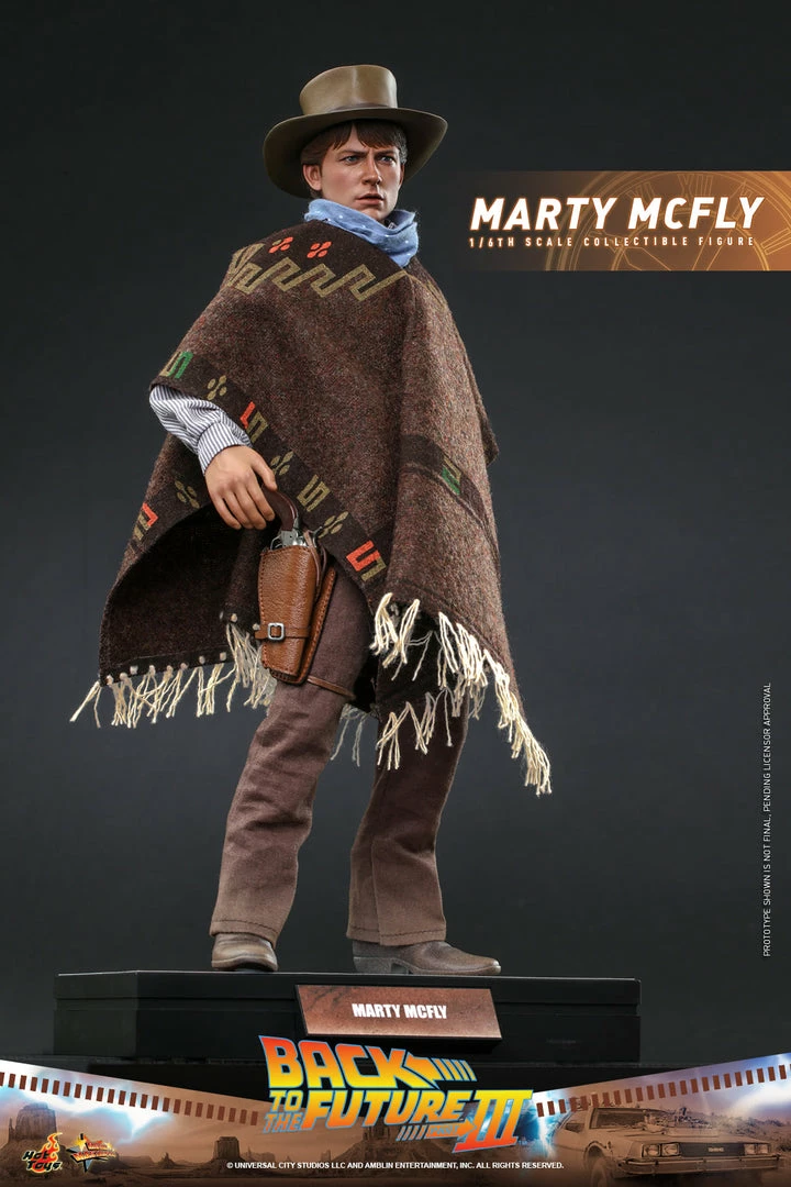Maybang's Collectibles Hot Toys Back To The Future Part III Marty McFly 1/6 Scale 12" Collectible Figure 3 Maybang's Collectibles Hot Toys Back To The Future Part III Marty McFly 1/6 Scale 12" Collectible Figure