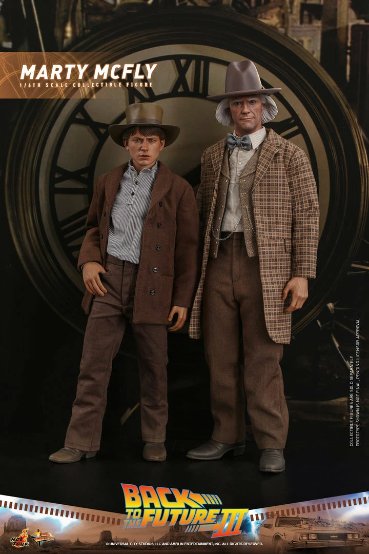 Maybang's Collectibles Hot Toys Back To The Future Part III Marty McFly 1/6 Scale 12" Collectible Figure 6 Maybang's Collectibles Hot Toys Back To The Future Part III Marty McFly 1/6 Scale 12" Collectible Figure