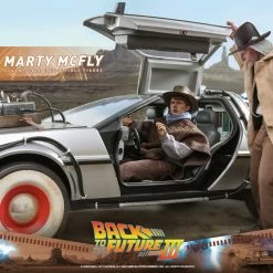 Maybang's Collectibles Hot Toys Back To The Future Part III Marty McFly 1/6 Scale 12" Collectible Figure 37 Maybang's Collectibles Hot Toys Back To The Future Part III Marty McFly 1/6 Scale 12