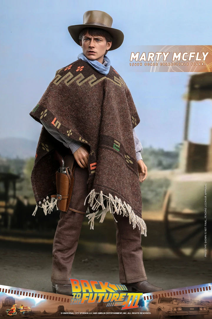 Maybang's Collectibles Hot Toys Back To The Future Part III Marty McFly 1/6 Scale 12" Collectible Figure 10 Maybang's Collectibles Hot Toys Back To The Future Part III Marty McFly 1/6 Scale 12" Collectible Figure