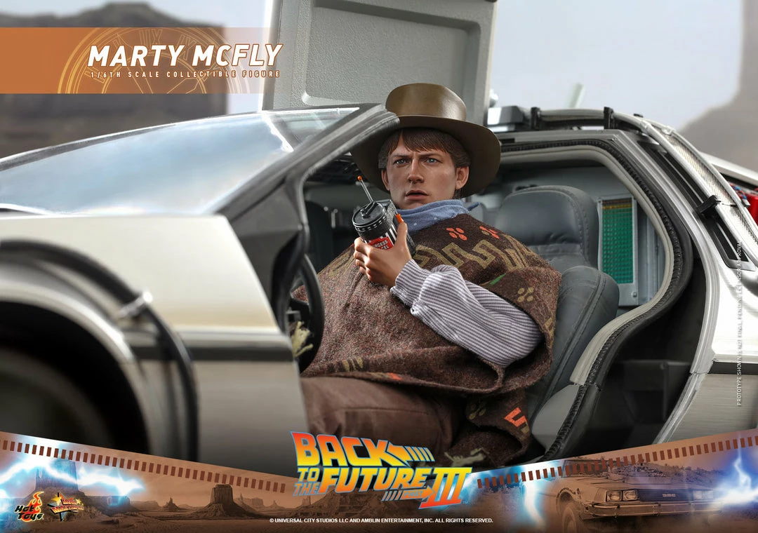 Maybang's Collectibles Hot Toys Back To The Future Part III Marty McFly 1/6 Scale 12" Collectible Figure 17 Maybang's Collectibles Hot Toys Back To The Future Part III Marty McFly 1/6 Scale 12" Collectible Figure
