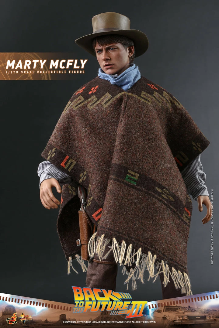 Maybang's Collectibles Hot Toys Back To The Future Part III Marty McFly 1/6 Scale 12" Collectible Figure 4 Maybang's Collectibles Hot Toys Back To The Future Part III Marty McFly 1/6 Scale 12" Collectible Figure