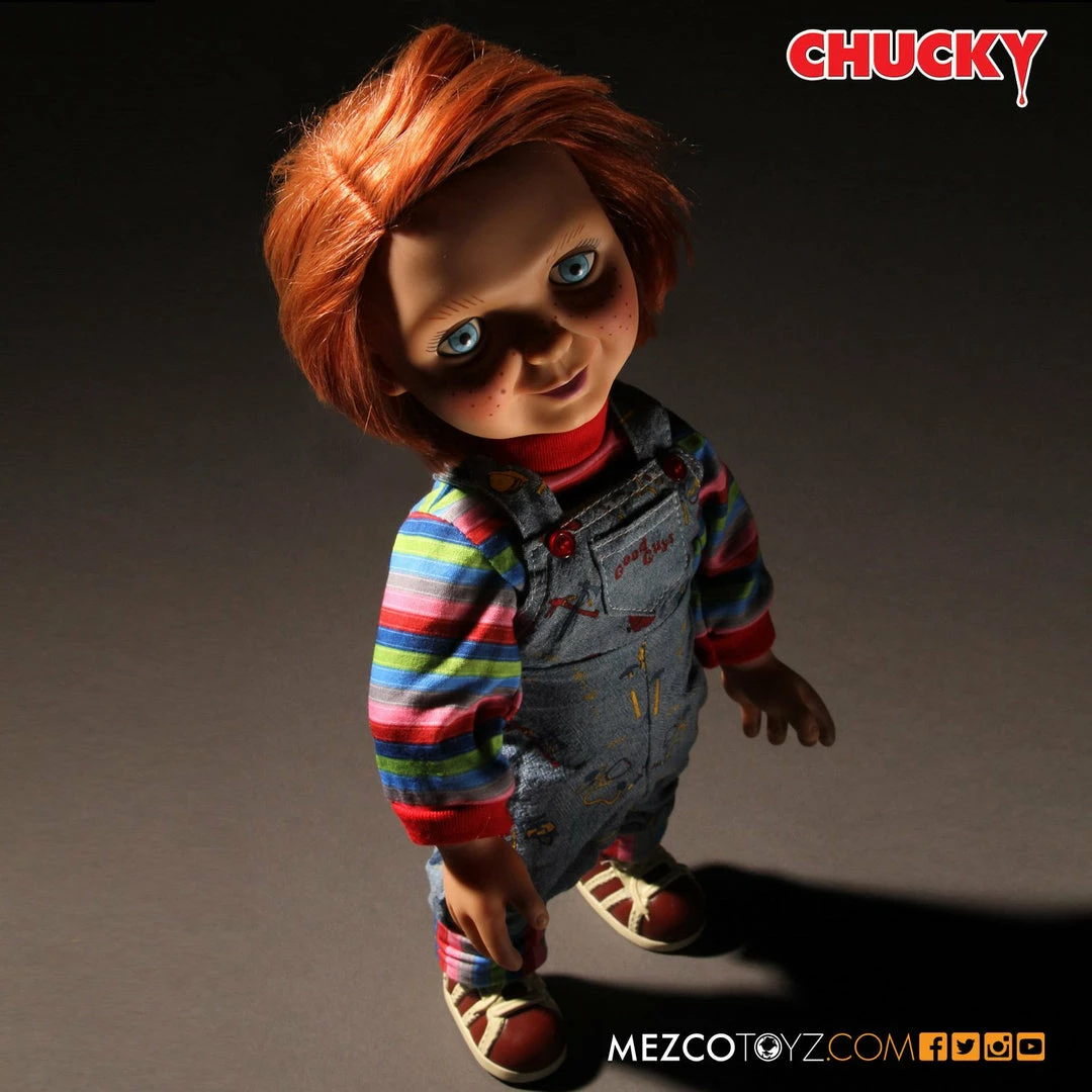 Maybang's Collectibles Mezco Toyz Child's Play Mega Scale Talking Good Guys Chucky Figure 7 Maybang's Collectibles Mezco Toyz Child's Play Mega Scale Talking Good Guys Chucky Figure