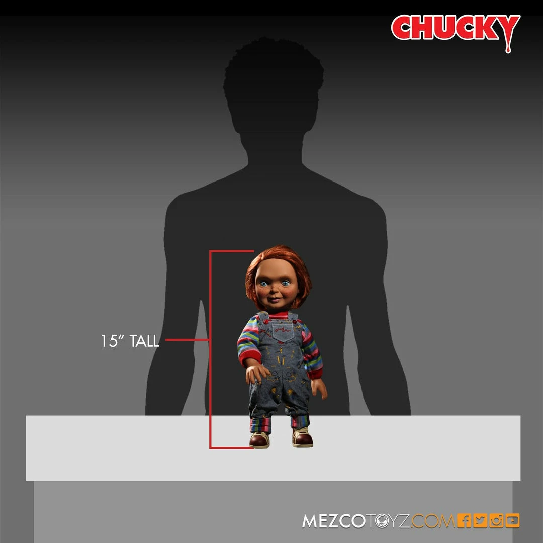Maybang's Collectibles Mezco Toyz Child's Play Mega Scale Talking Good Guys Chucky Figure 11 Maybang's Collectibles Mezco Toyz Child's Play Mega Scale Talking Good Guys Chucky Figure