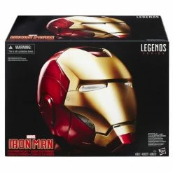 Maybang's Collectibles Hasbro Marvel Legends Iron Man 1:1 Scale Wearable Electronic Helmet