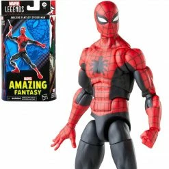 Maybang's Collectibles Hasbro Marvel Legends Series 60th Anniversary Amazing Fantasy Spider-Man 6-Inch Action Figure