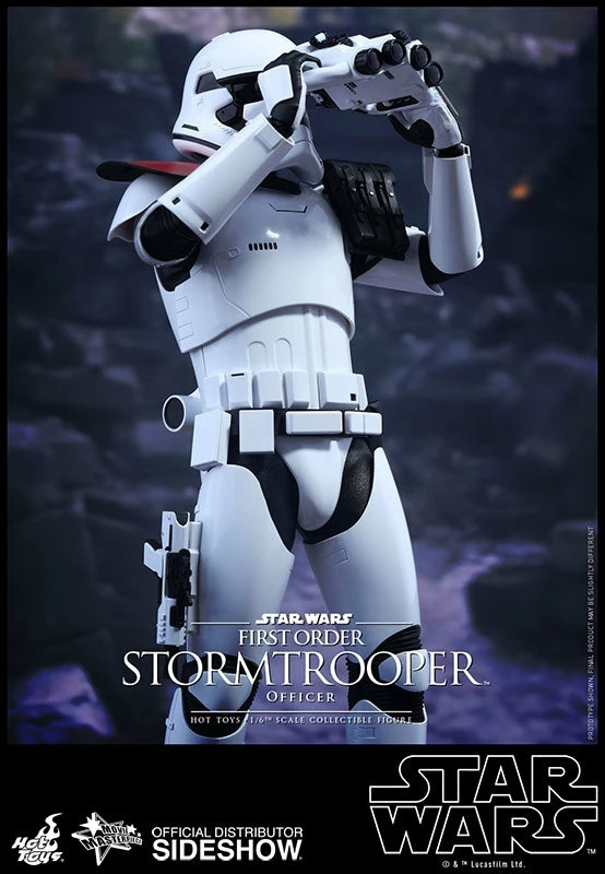 Vendor-unknown Hot Toys Star Wars Episode VII The Force Awakens First Order Stormtrooper Officer 1/6 Scale 12" Figure 7 Vendor-unknown Hot Toys Star Wars Episode VII The Force Awakens First Order Stormtrooper Officer 1/6 Scale 12" Figure