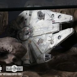 Vendor-unknown Regal Robot Official Licensed Star Wars Furniture Han Solo's Millennium Falcon Asteroid Coffee Table