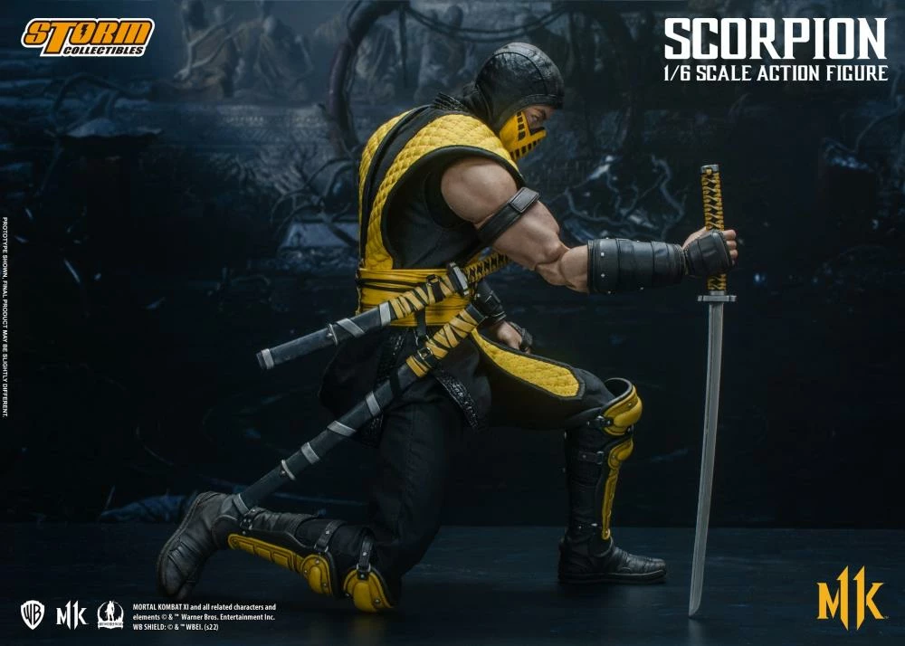 Maybang's Collectibles Others Storm Collectibles Mortal Kombat XI Scorpion 1/6 Scale 12" Collectible Figure 10 Maybang's Collectibles Others Storm Collectibles Mortal Kombat XI Scorpion 1/6 Scale 12" Collectible Figure