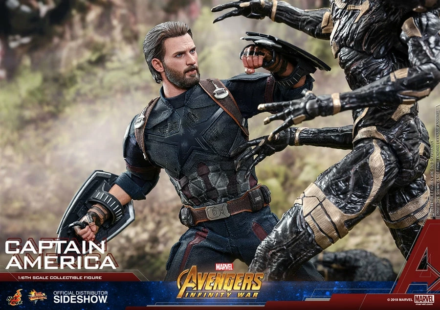Vendor-unknown Hot Toys Marvel Avengers Infinity War Captain America 1/6 Scale Figure 7 Vendor-unknown Hot Toys Marvel Avengers Infinity War Captain America 1/6 Scale Figure