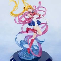 Vendor-unknown Premium Bandai Japan Tamashii Web Exclusive Sailor Moon Sailor Moon (Moon Crystal Power) Figuarts ZERO Chouette Figure Statue