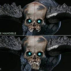 Vendor-unknown Sideshow Court Of The Dead Collectibles Executus Reaper Oglavaeil Legendary Scale Bust Sideshow Collectibles