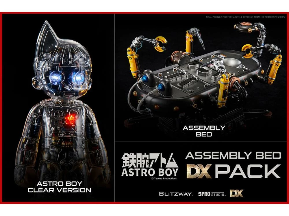 Maybang's Collectibles Blitzway Astro Boy (Clear Ver.) Superb Anime Statue & Assembly Bed DX Pack 8 Maybang's Collectibles Blitzway Astro Boy (Clear Ver.) Superb Anime Statue & Assembly Bed DX Pack