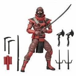Maybang's Collectibles Hasbro G.I. Joe Classified Series 6-Inch Red Ninja Action Figure
